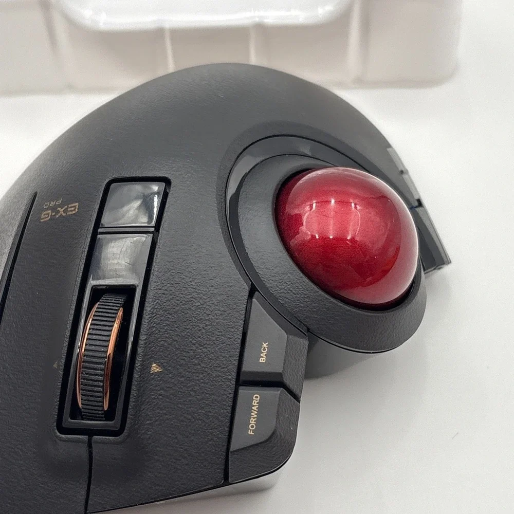 Elecom trackball mouse / thumb / 8 button / wired / wireless